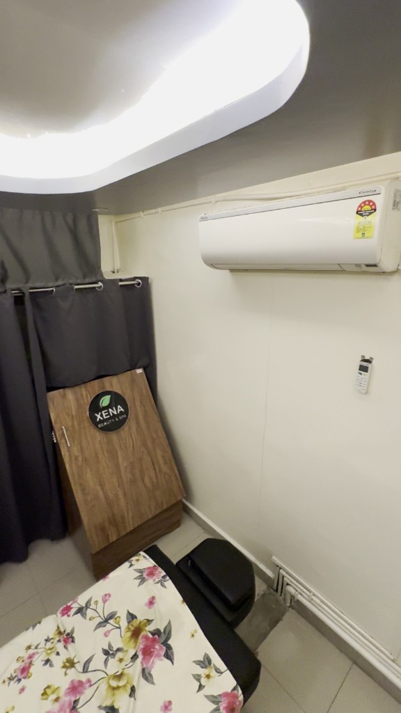 Private massage room at Xena Beauty Spa KPHB